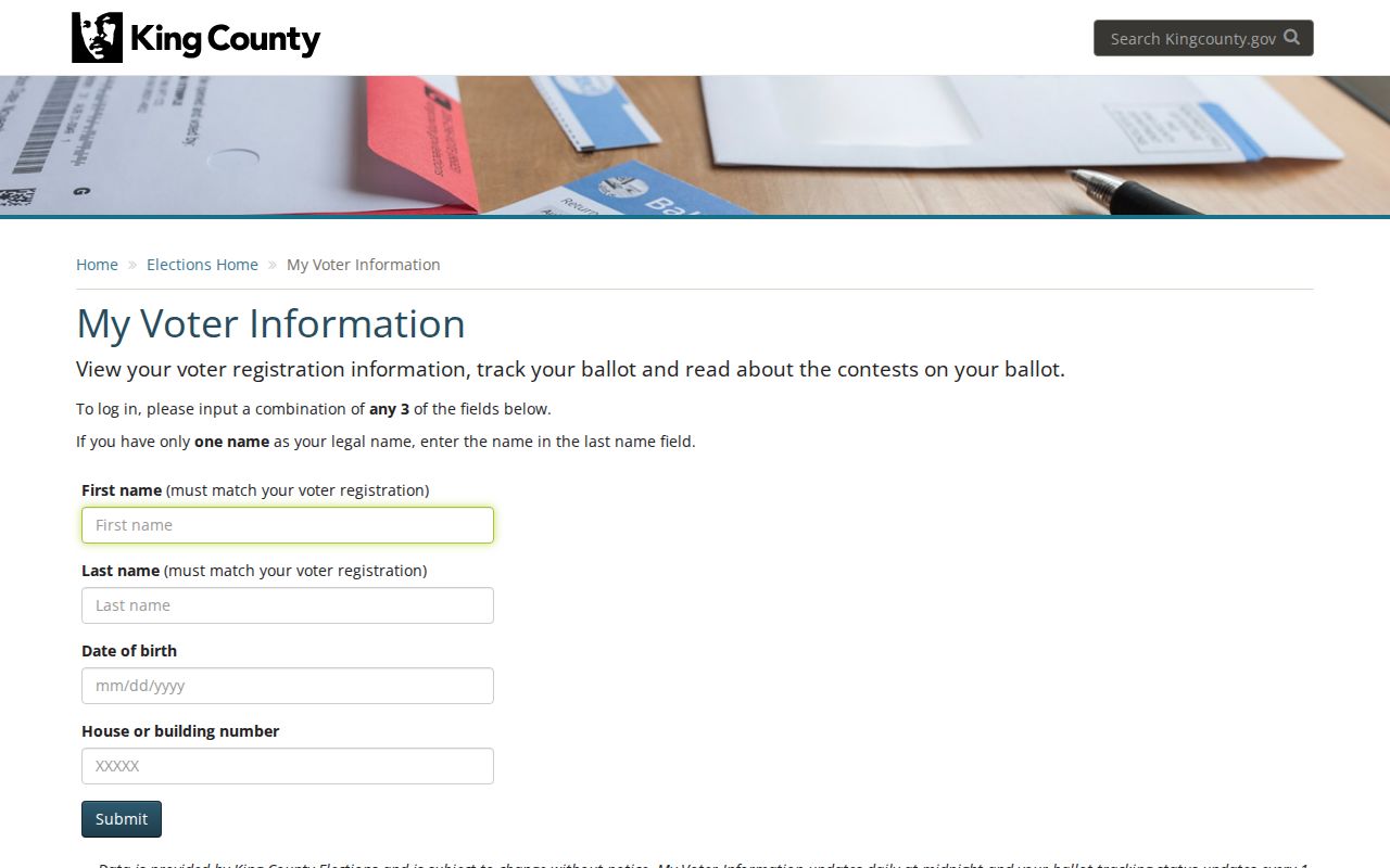 Tukwila residents directory voter lookup fields